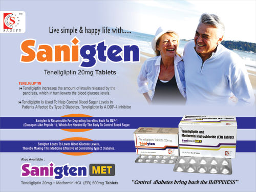 Teneligliptin 20Mg Tablets