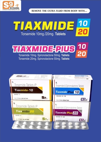 Torsemide 10Mg+Spironolactone 50Mg Tablets