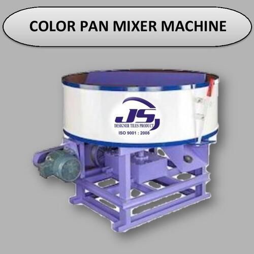 Color Pan Mixer Machine