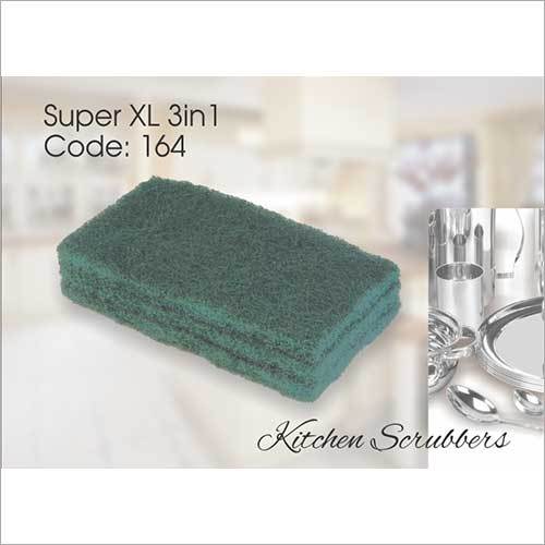 Super Xl 3 in 1 Kitchen Scrubber By B. D. BRUSH ART