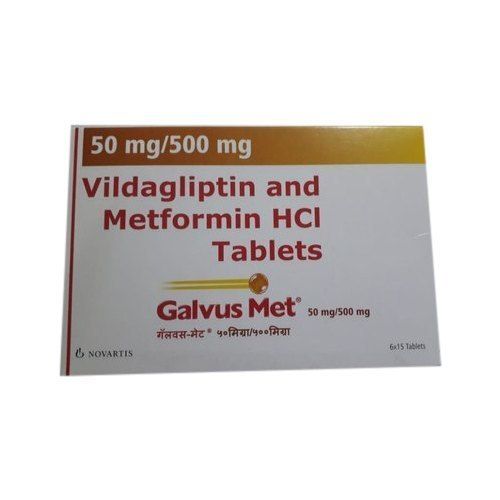 Vildagliptin  & Metformin HCL Tablets