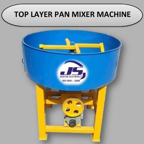 Top Layer Pan Mixer Machine