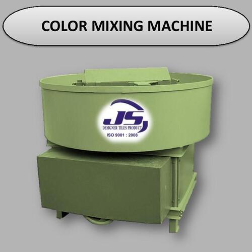Color Mixing Machine Making Paver Blocks & Chequered Tiles