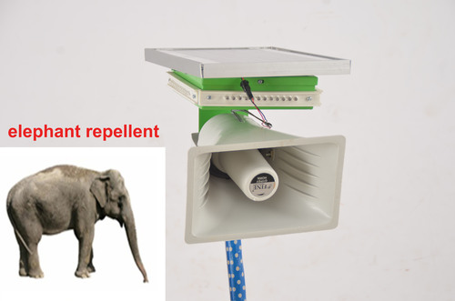solar elephant repellent systems for villages farming area