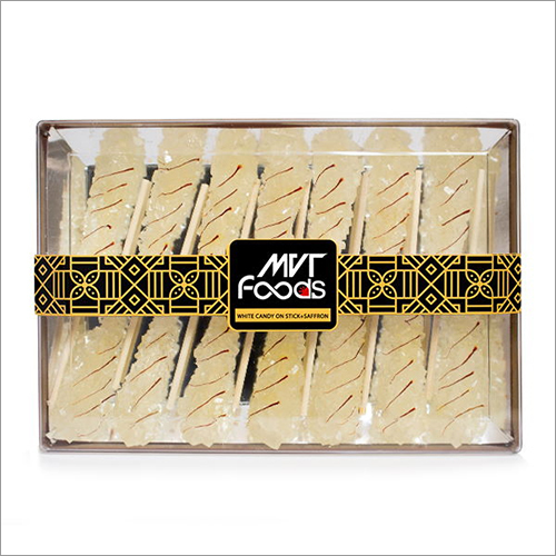 White Candy and Saffron On stick
