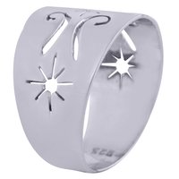 GORGEOUS JALI CUT OUT PLAIN 925 STERLING SOLID SILVER HANDMADE RING