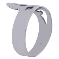 GORGEOUS JALI CUT OUT PLAIN 925 STERLING SOLID SILVER HANDMADE RING