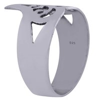 LEAF PLAIN 925 STERLING SOLID SILVER HANDMADE RING