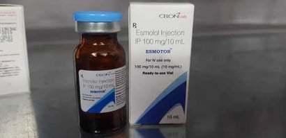 Esmolol Injection Ip 100Mg/10Ml