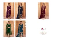 Kesari Trendz Hayat Vol-1 Georgette Straight Salwar Kameez Catalog