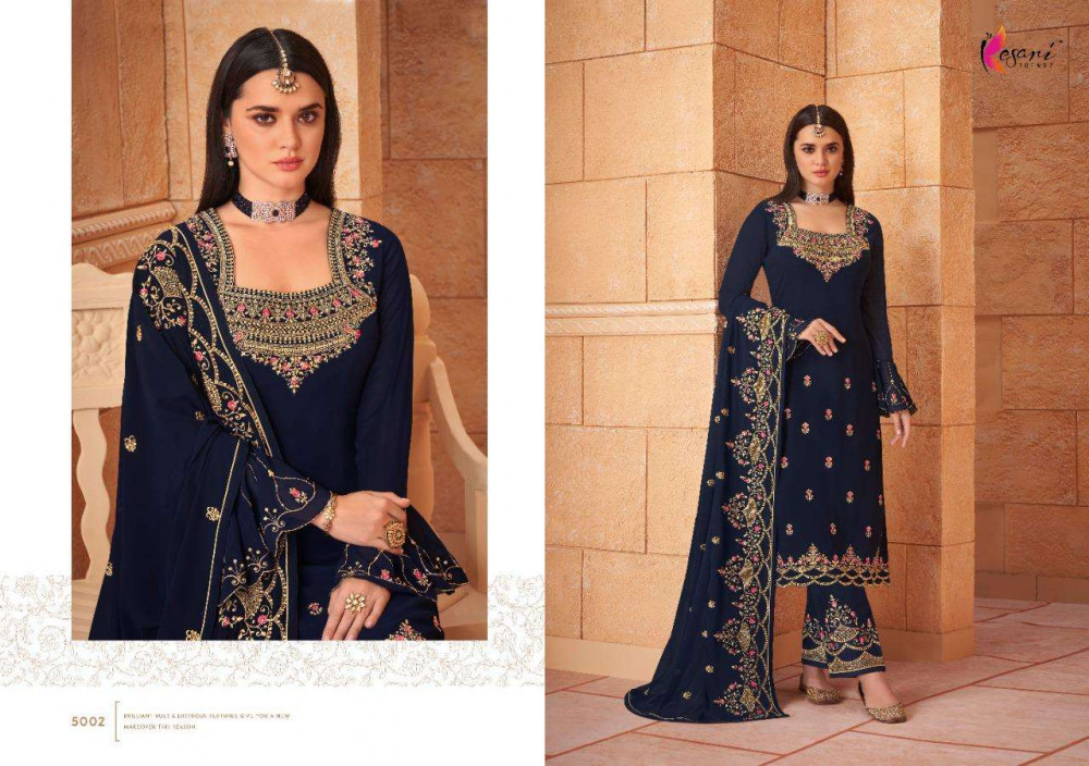 Kesari Trendz Hayat Vol-1 Georgette Straight Salwar Kameez Catalog