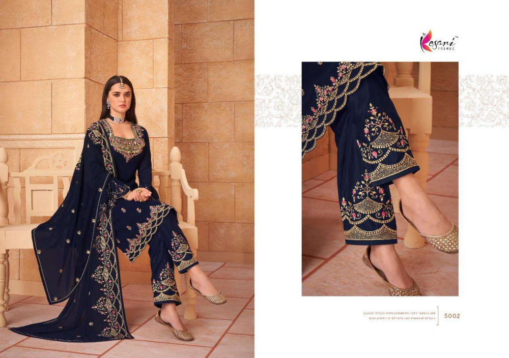 Kesari Trendz Hayat Vol-1 Georgette Straight Salwar Kameez Catalog