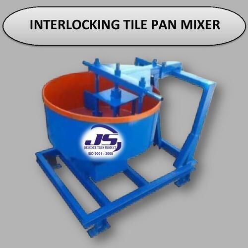 Paver Block Making Machine Interlocking Tile Pan Mixer