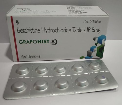Betahistine Hydrochloride Tablets 8mg
