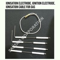 Ionisation Electrode, Ignition Electrode, Ionisation Cable For Gas - Industrial Usage, White Color | Essential For Safe Startup Of Heat Units Through Ignition Process