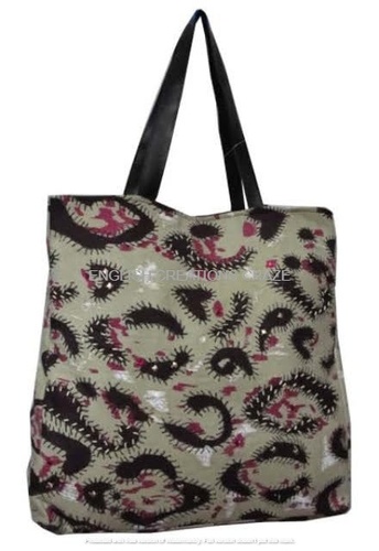 Bulk Canvas Printed Beach Bags Wholesalers - Color: Multicolor