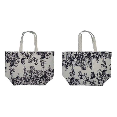 Natural Canvas Shopping Bag