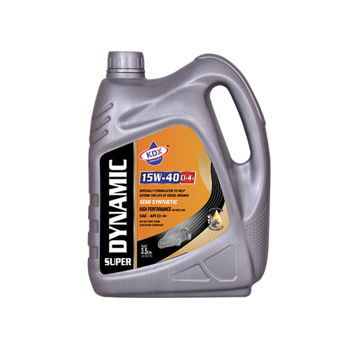 3.5Ltr KDX Super Dynamic 15W40 CI-4+ Semi Synthetic Car Engine Oil