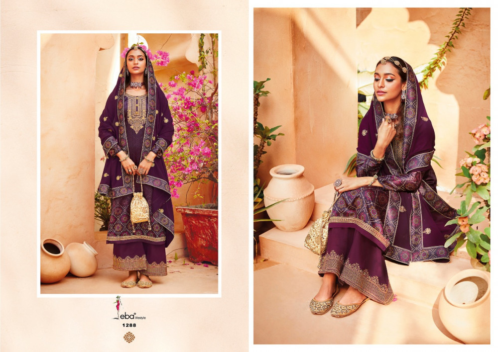 Eba Lifestyle Rang Bandhej Vol-2 Plazzo Suits Catalog