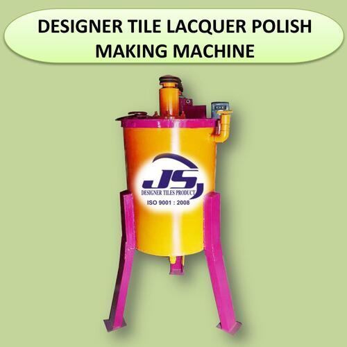 Semi-automatic Designer Tile Lacquer Polish Making Machine