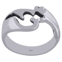 PLAIN 925 STERLING SOLID SILVER HANDMADE RING