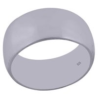 PLAIN BAND 925 STERLING SOLID SILVER HANDMADE RING