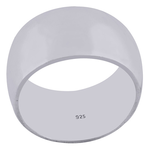 PLAIN BAND 925 STERLING SOLID SILVER HANDMADE RING
