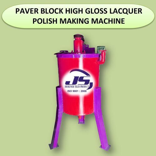 Paver Block High Gloss Lacquer Polish Making Machine