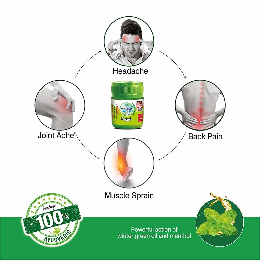 Amrutanjan Strong Pain Balm Double Power - 50ml