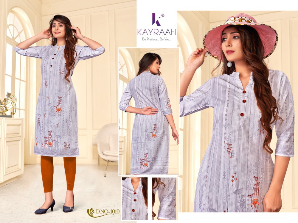 Destiny Vol-2 Baby Cleves Straight Cut Digital Printed Kurtis Catalog
