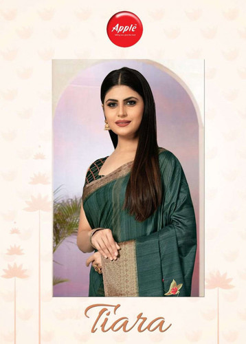 Apples Saree Titara Dola Silk With Border Sarees Catalog