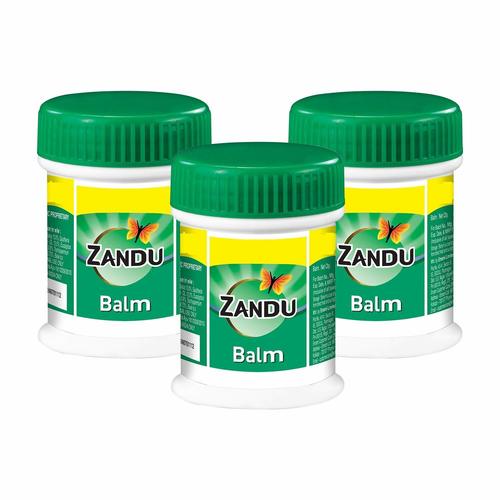 Zandu Balm - 25ml (Pack Of 3)