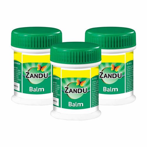 Zandu Balm - 25ml (Pack Of 3)