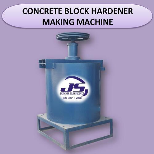 Semi-Automatic Concrete Block Hardener Making Machine