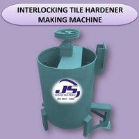 Interlocking Tile Hardener Making Machine