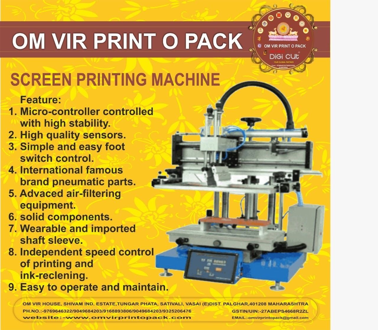 Screen Printing Machine