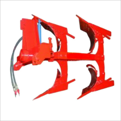 Orange Hydraulic Reversible Plough