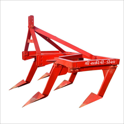 Red Agricultural Sizzer Plough