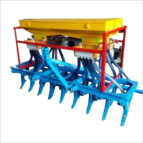 9+9 Tyne Automatic Seed Cum Fertilizer Drill