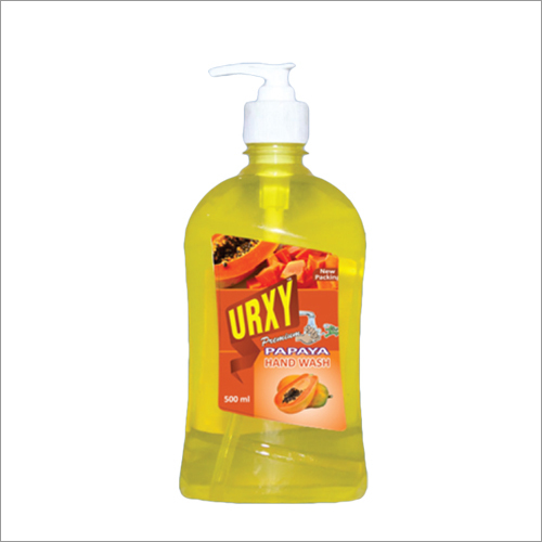 500 ML Papaya Fragrance Hand Wash By NEW J J CHEMICALS