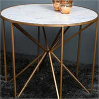 Iron Marble Coffee Table