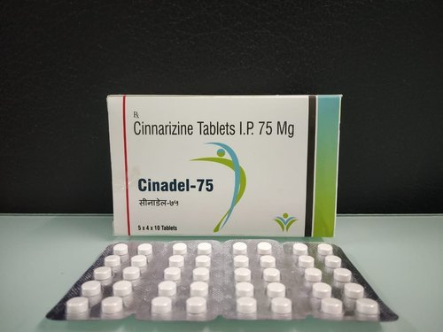 Cinnarizine Tablet IP 75mg