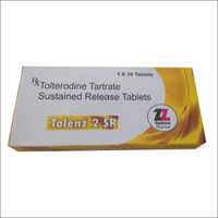 Tolterodine Tartrate Sustained Release Tablets Recommended For: As Per Doctor Recommendation