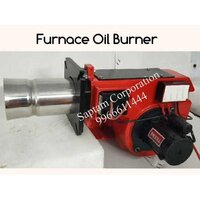 Furnace Oil Burner - New, 5x24x15 Inches, Red And Black Combination | Reliable Monoblock Burner For Industrial Furnaces And Boilers