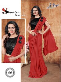 Lycra Saree Shudira Fancy Saree