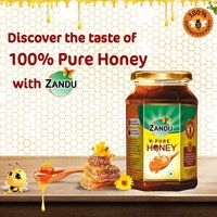 Zandu Pure Honey, 100% Purity, No Added Sugar - 500g