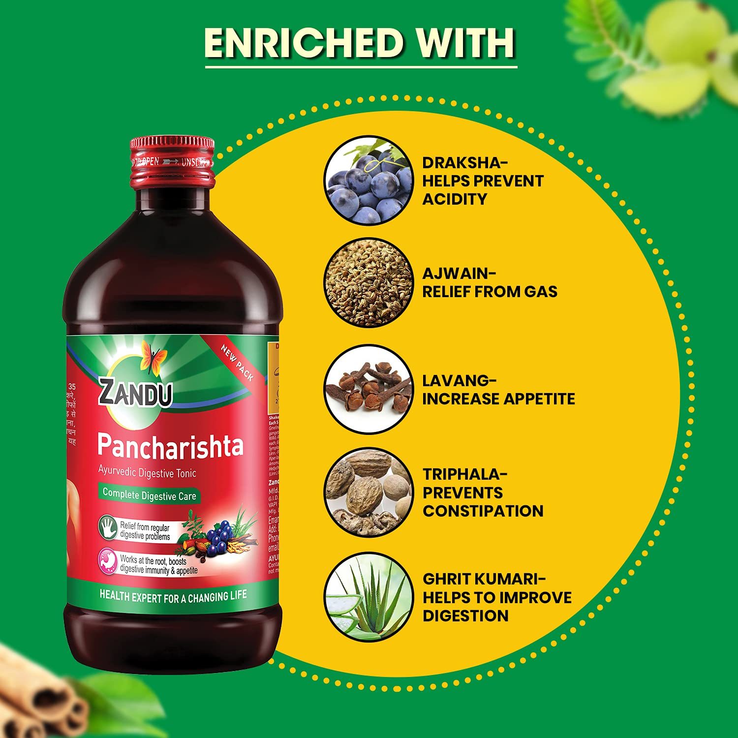 Zandu Pancharishta - 200 Ml