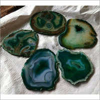 Round Agate Coasters