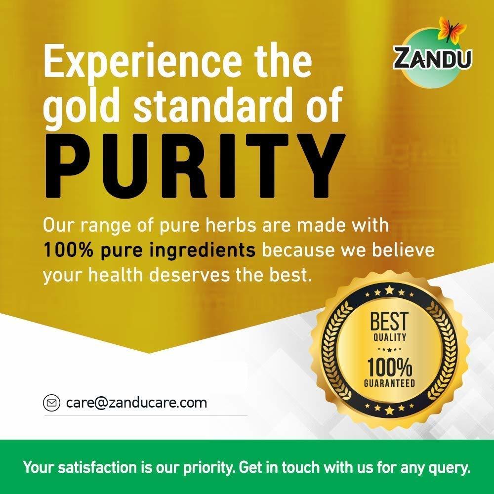 Zandu Neem Capsules Ayurvedic Herbs For Healthy Skin And Hair - 60 Veg Capsules