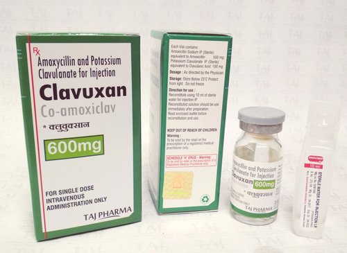 Amoxicillin and Potassium Clavulanate For Injection